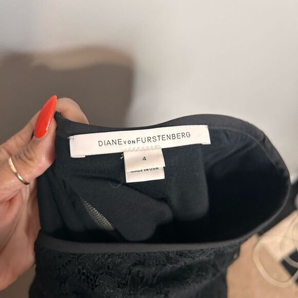 Diane Von Furstenberg Scotia Lace Pencil Skirt - Picture 6 of 6